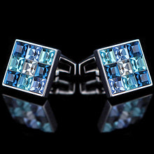 Load image into Gallery viewer, Luxury shirt gradient cufflink for mens
