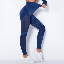 Load image into Gallery viewer, Spandex Bubble Butt High Waist Seamless Leggings
