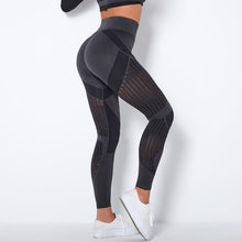 Load image into Gallery viewer, Spandex Bubble Butt High Waist Seamless Leggings
