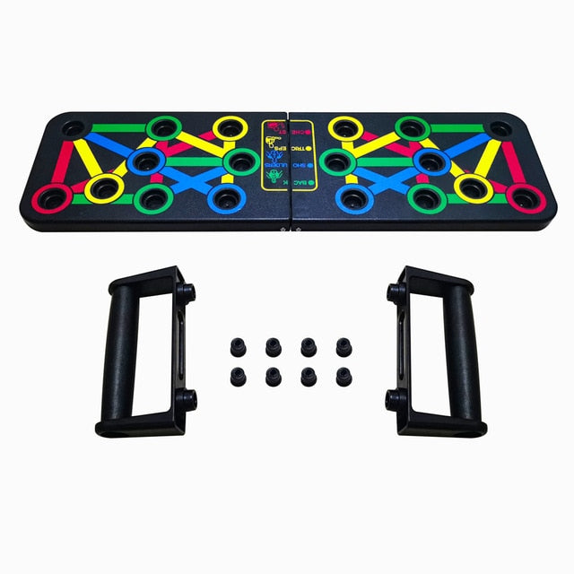 14 in 1 Fitness Push-Up Rack Workout Board
