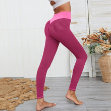 Load image into Gallery viewer, Spandex Bubble Butt High Waist Seamless Leggings
