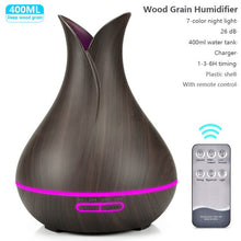 Load image into Gallery viewer, 550ml Essential LED Light Air Humidifier Diffuser with remote control
