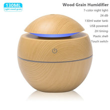 Load image into Gallery viewer, 550ml Essential LED Light Air Humidifier Diffuser with remote control
