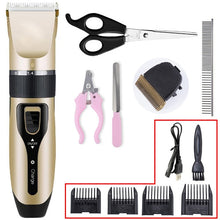 Load image into Gallery viewer, Electric and Rechargeable Pet Grooming Kit
