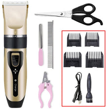 Load image into Gallery viewer, Electric and Rechargeable Pet Grooming Kit
