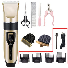 Load image into Gallery viewer, Electric and Rechargeable Pet Grooming Kit
