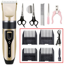 Load image into Gallery viewer, Electric and Rechargeable Pet Grooming Kit
