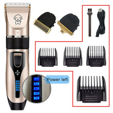 Load image into Gallery viewer, Electric and Rechargeable Pet Grooming Kit
