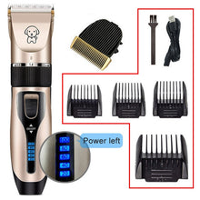 Load image into Gallery viewer, Electric and Rechargeable Pet Grooming Kit
