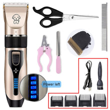 Load image into Gallery viewer, Electric and Rechargeable Pet Grooming Kit
