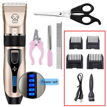 Load image into Gallery viewer, Electric and Rechargeable Pet Grooming Kit
