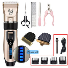 Load image into Gallery viewer, Electric and Rechargeable Pet Grooming Kit
