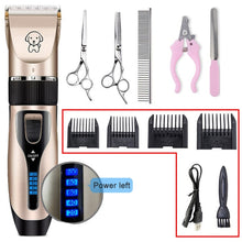 Load image into Gallery viewer, Electric and Rechargeable Pet Grooming Kit
