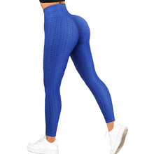 Load image into Gallery viewer, Spandex Bubble Butt High Waist Seamless Leggings
