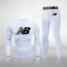 Load image into Gallery viewer, Men&#39;s 3-Piece Fitness Compression Jogging Tight
