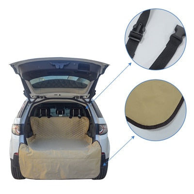 Pet Tarpaulin Waterproof Car Seat Cover