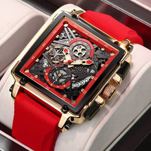 Load image into Gallery viewer, Luxury Waterproof Quartz Square Men&#39;s Wrist Watch
