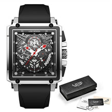 Load image into Gallery viewer, Luxury Waterproof Quartz Square Men&#39;s Wrist Watch
