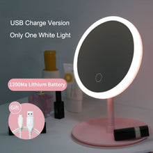 Load image into Gallery viewer, Led Light Adjustable Makeup Mirror
