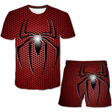 Load image into Gallery viewer, Boys Spider T-shirt Set
