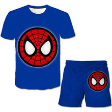 Load image into Gallery viewer, Boys Spider T-shirt Set
