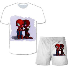 Load image into Gallery viewer, Boys Spider T-shirt Set
