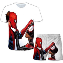 Load image into Gallery viewer, Boys Spider T-shirt Set
