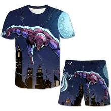 Load image into Gallery viewer, Boys Spider T-shirt Set
