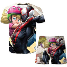 Load image into Gallery viewer, Boys Spider T-shirt Set
