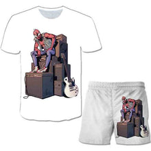 Load image into Gallery viewer, Boys Spider T-shirt Set
