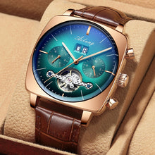 Load image into Gallery viewer, Large Dial Watch Hollow Waterproof Mens Fashion
