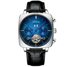 Load image into Gallery viewer, Large Dial Watch Hollow Waterproof Mens Fashion
