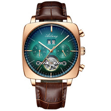 Load image into Gallery viewer, Large Dial Watch Hollow Waterproof Mens Fashion
