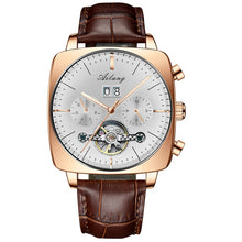 Load image into Gallery viewer, Large Dial Watch Hollow Waterproof Mens Fashion
