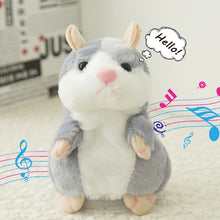 Load image into Gallery viewer, Gray Talking Hamster Children Toy
