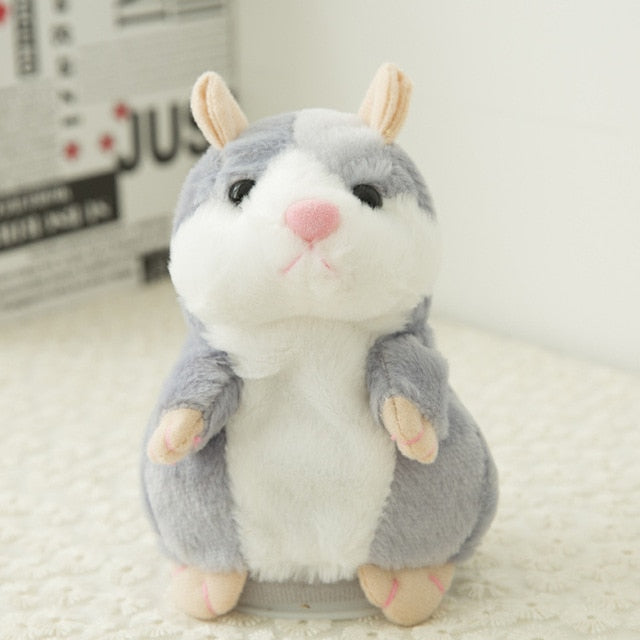 Gray Talking Hamster Children Toy