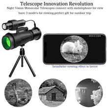 Load image into Gallery viewer, WiFi Wireless Smartphone APP High Power Monocular Prism.
